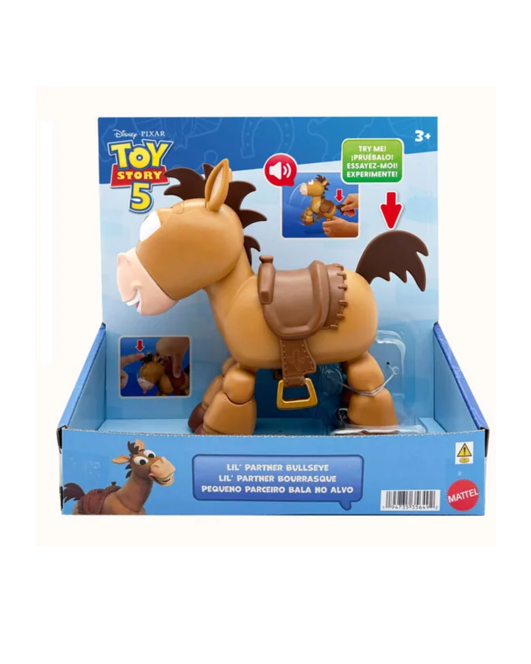 Disney Pixar Toy Story 5 Lil' Partner Bullseye Figure