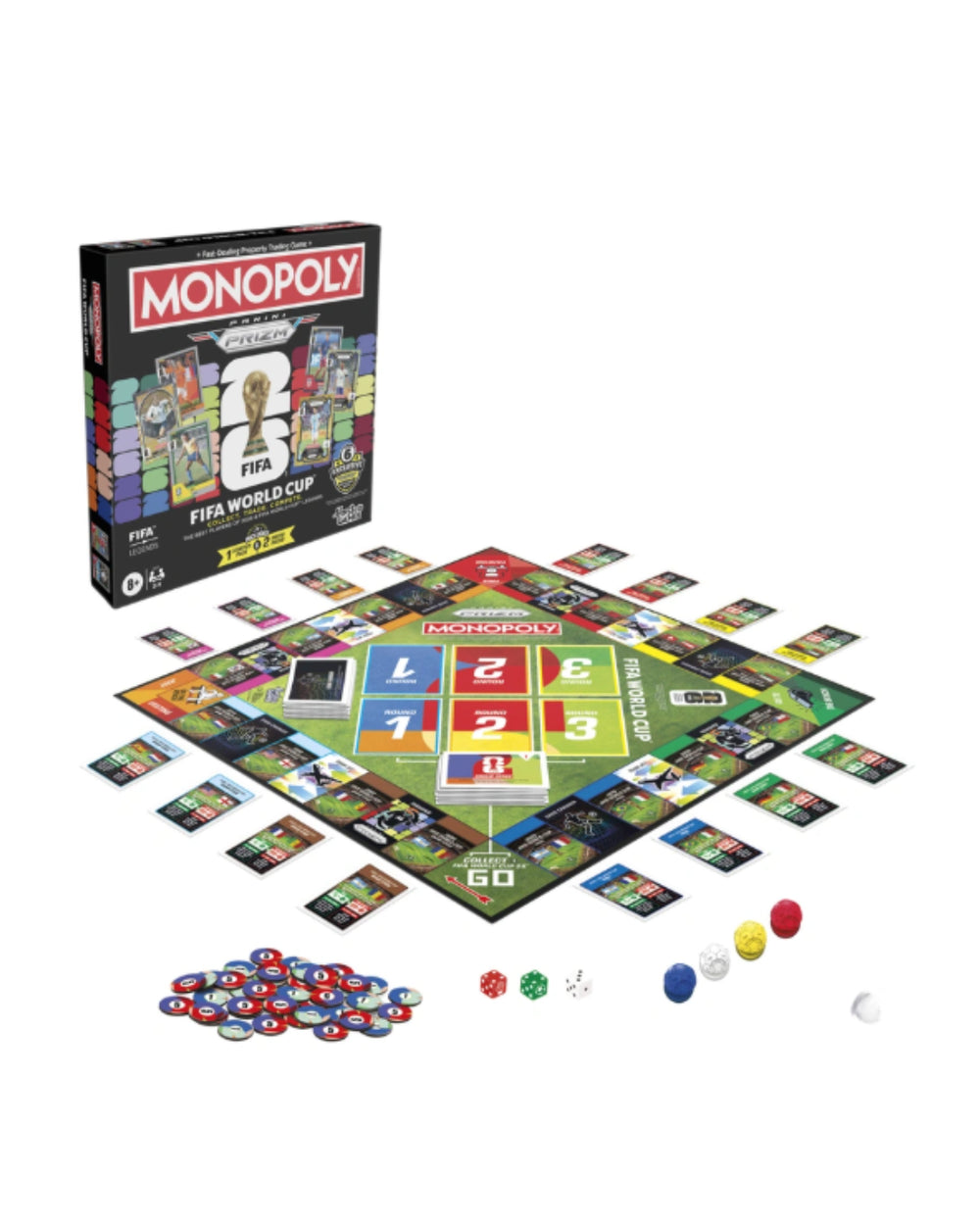 Monopoly Panini Prizm FIFA World Cup Edition Board Game 2026