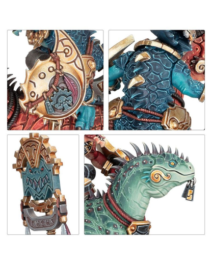 Warhammer Age of Sigmar: Seraphon Aggradon Lancers