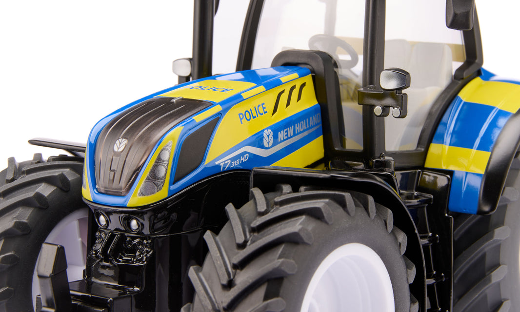 Siku 1:32 New Holland Police Tractor in police livery