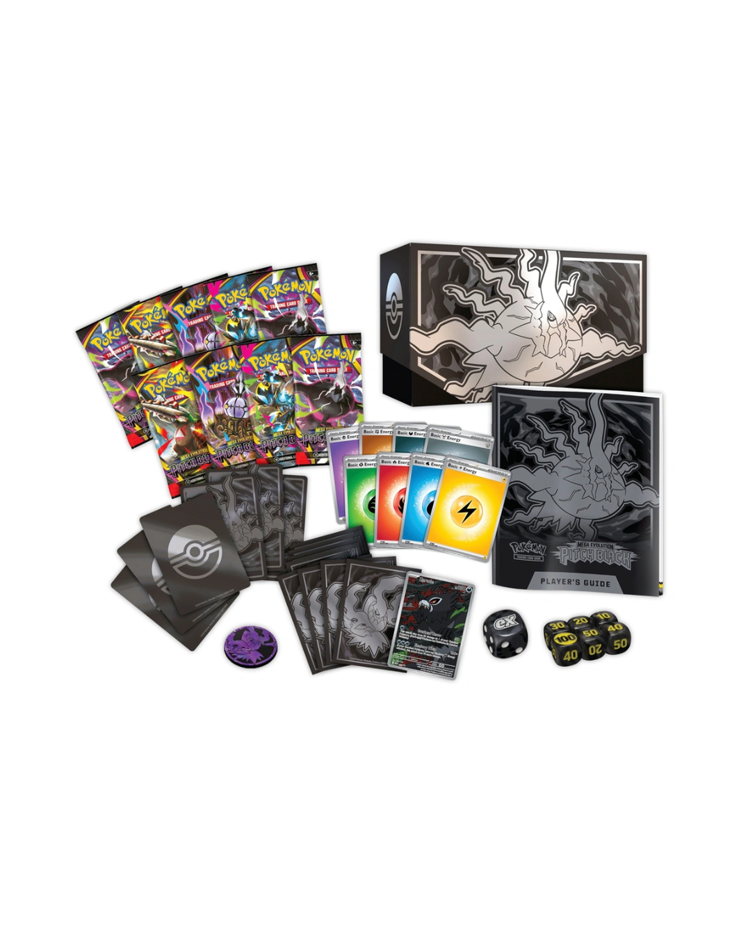 Pokemon TCG: Mega Evolution - Pitch Black Elite Trainer Box