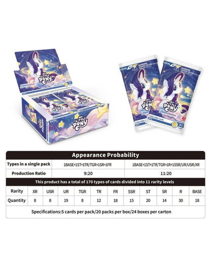 My Little Pony Friendship Eternal Rainbow Edition Foil Booster Box