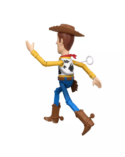 Disney Pixar Toy Story 5 Running Woody Figure