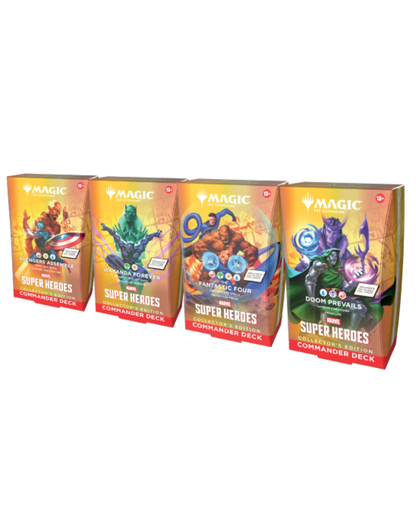 Magic: The Gathering - Marvel Super Heroes Collector Commander Decks
