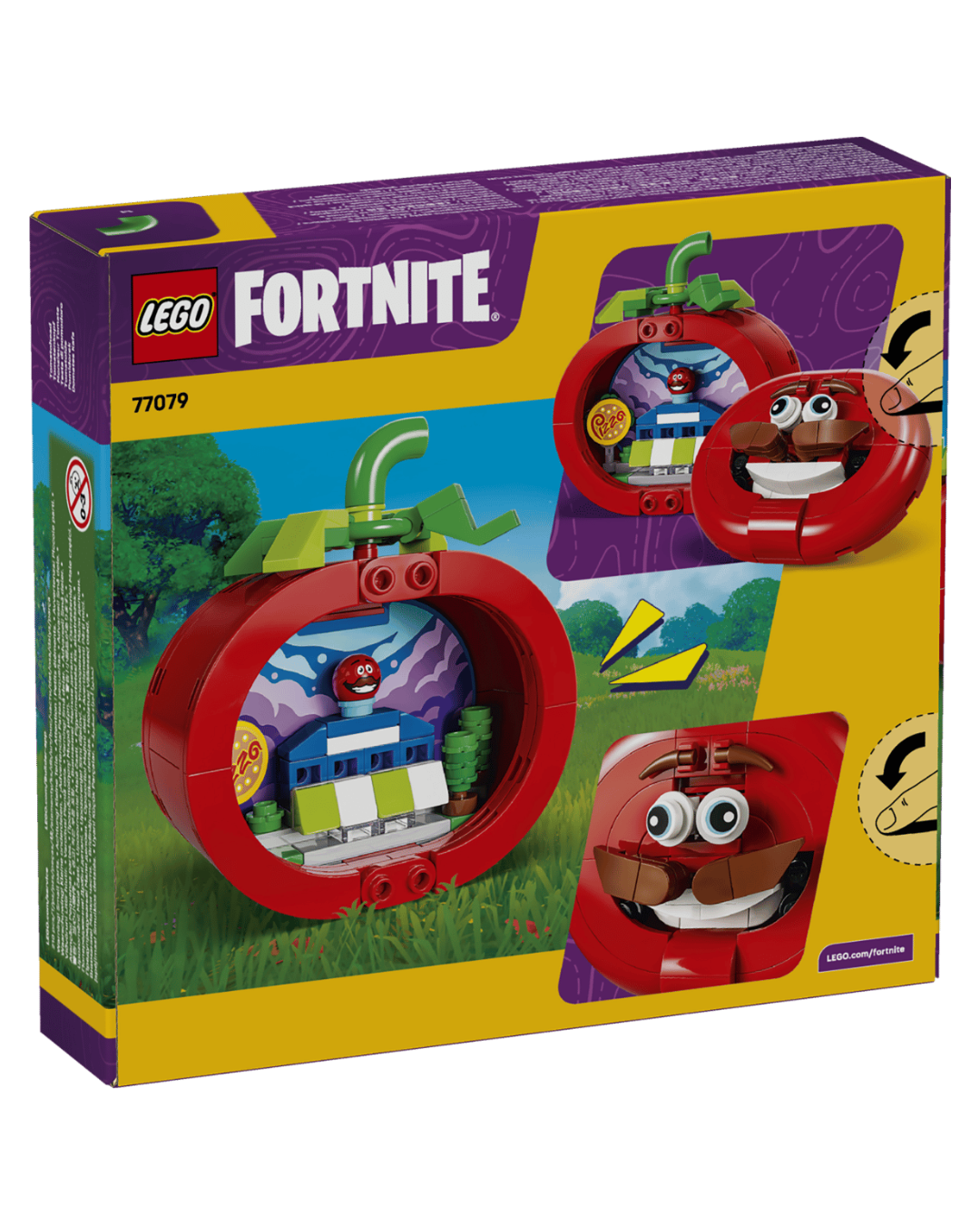 LEGO 77079 Tomatohead V29 product box in front of white background