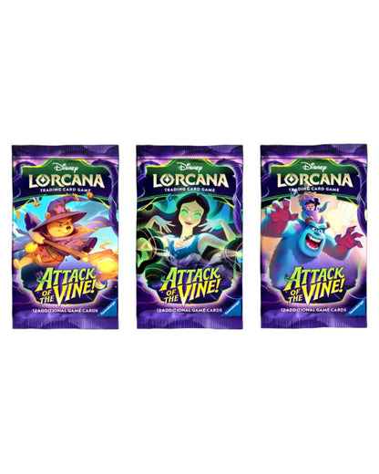 Disney Lorcana TCG - Attack of The Vine Booster Packs