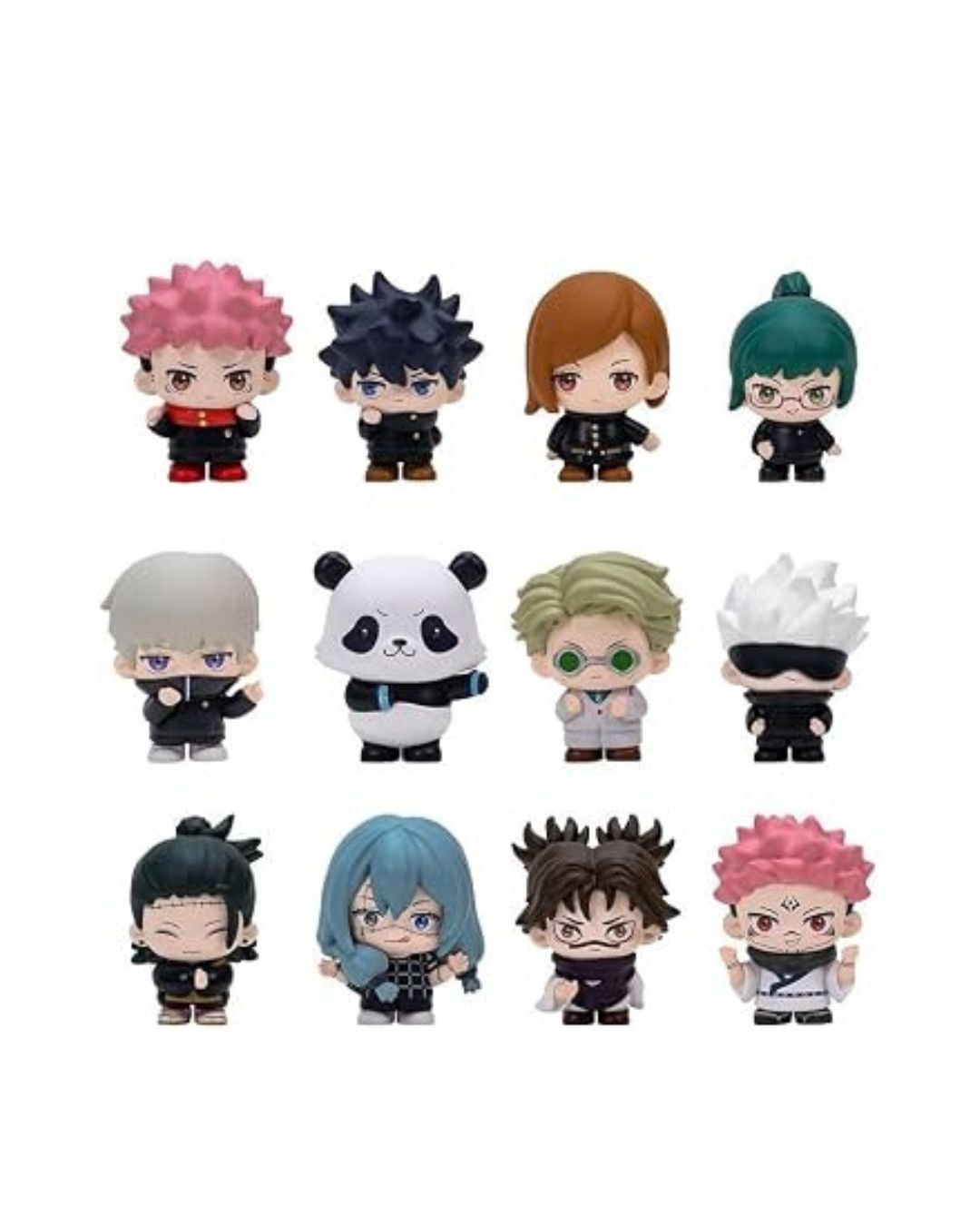 Jujutsu Kaisen- Slice of Life Blindbox figurine assortment featuring 12 different characters to select.