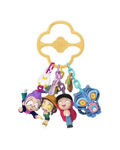 KPop Demon Hunters Clip & Carry Mini Collectible Bag Charms