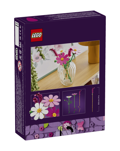 LEGO 11514 Cosmos Flowers product box in front of white background 