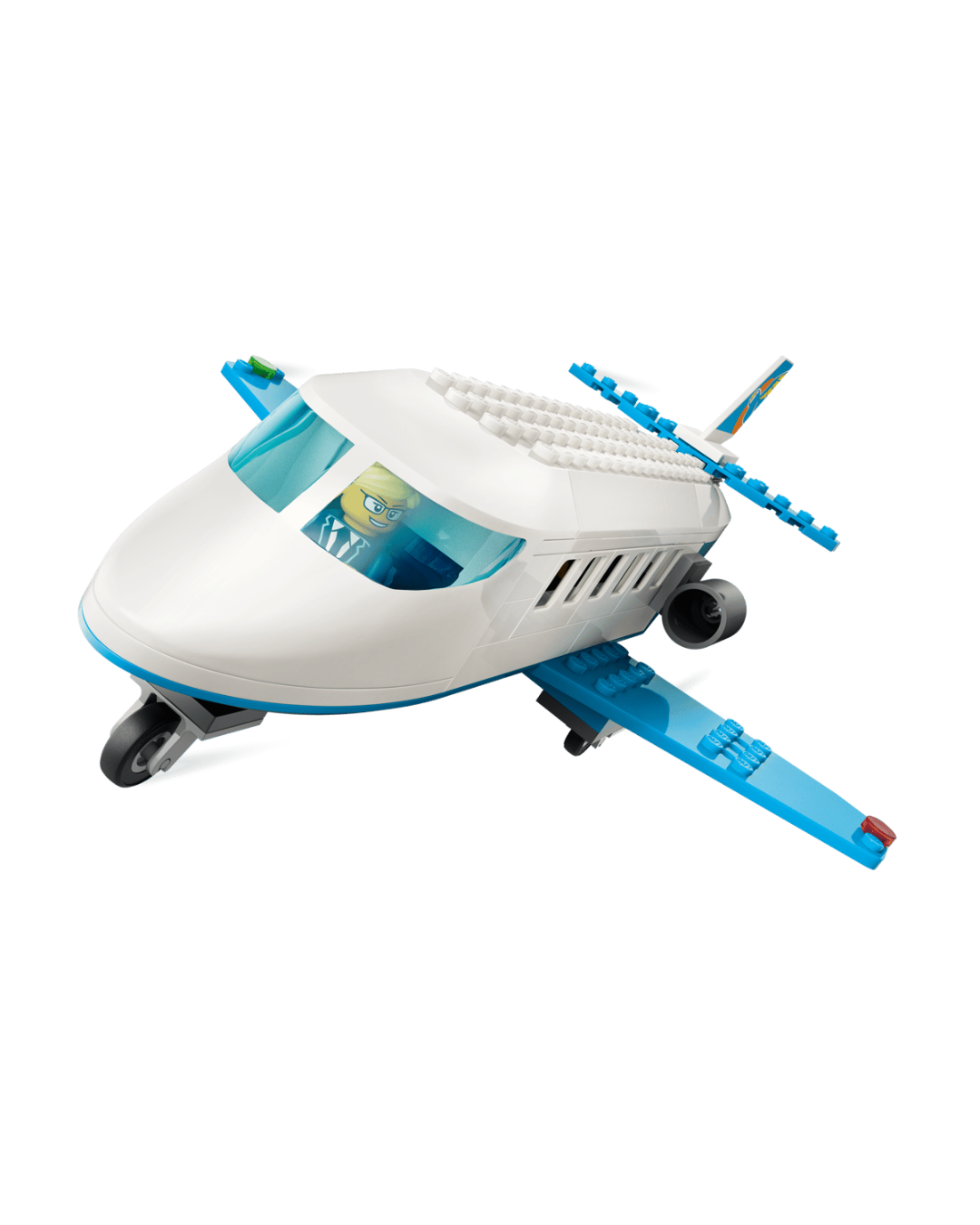 LEGO 60492 Passenger Jet in front of white background