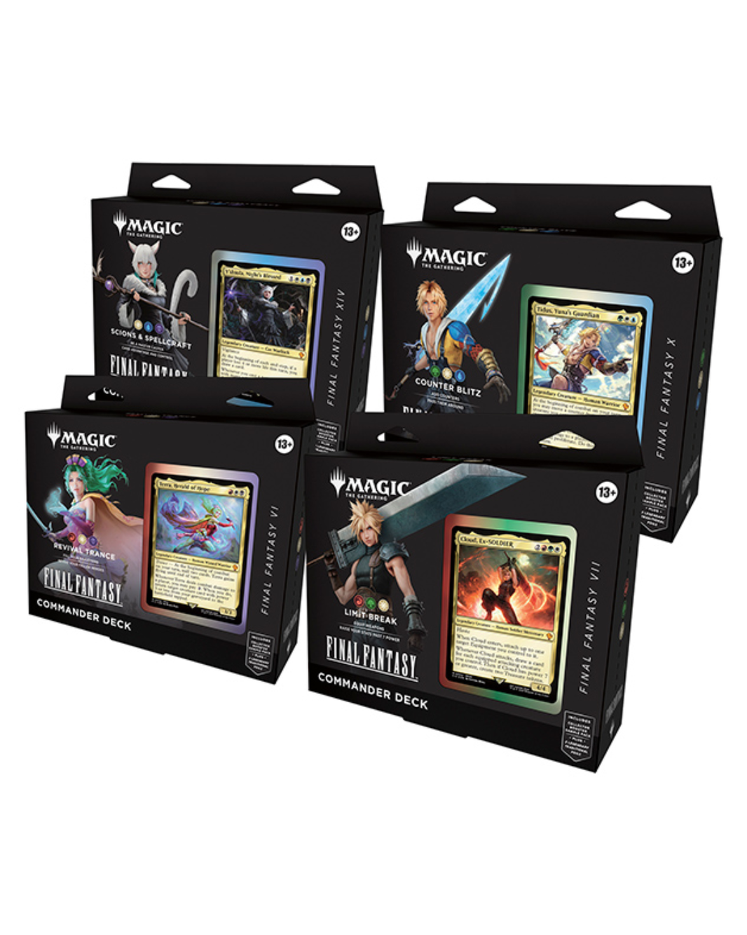 Magic: The Gathering - Final Fantasy Commander Deck (4 Count)