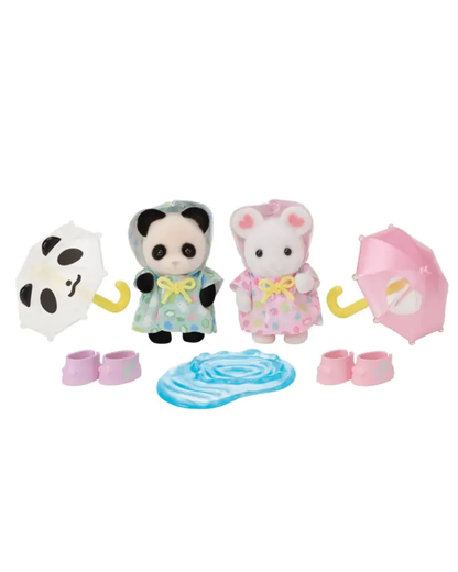 Sylvanian Families- Nursery Friends - Rainy Day Duo