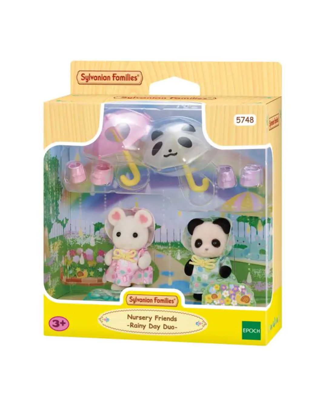 Sylvanian Families- Nursery Friends - Rainy Day Duo