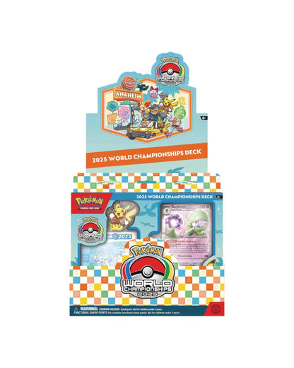 Pokémon 2023 World Championships Deck packaging on a white background