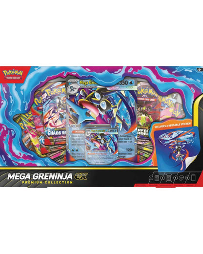 Pokémon TCG Mega Greninja ex Premium Collection
