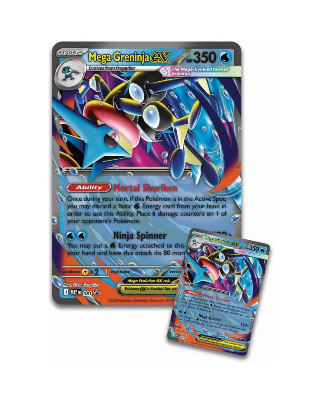 Pokemon TCG Mega Greninja ex Premium Collection