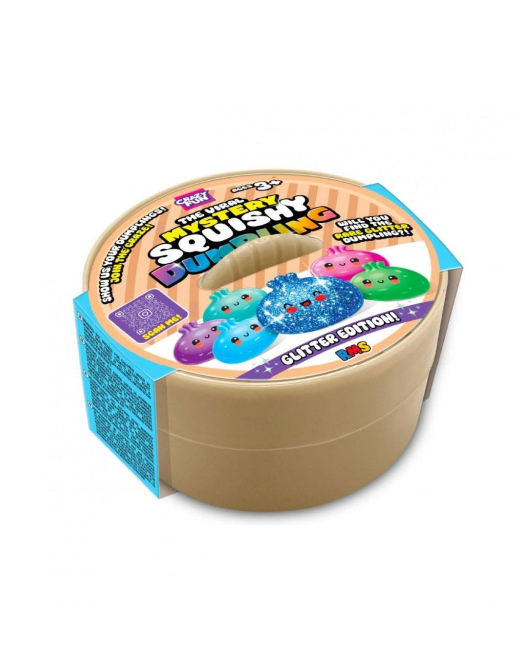 Mystery Squishy Dumplings Glitter Edition