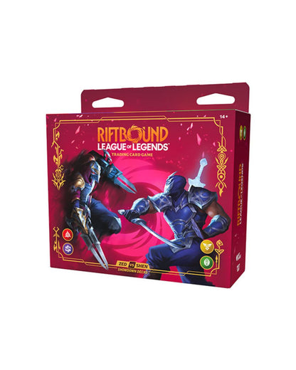 Riftbound League of Legends TCG Set 4 Vendetta Showdown Decks Zed vs Shen
