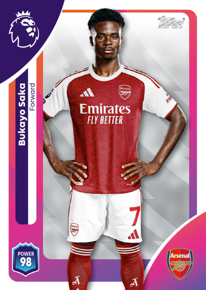 Topps Premier League 2026 Debut Edition Full Box (28 Packs)