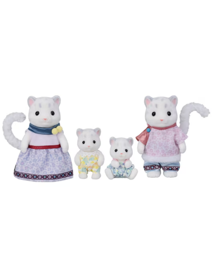 Sylvanian Families - Snow Leopard Family