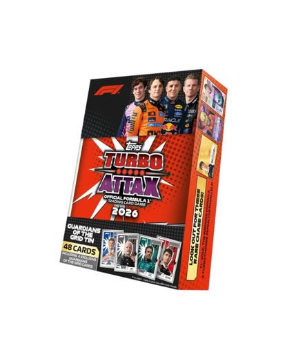 Topps - F1 Turbo Attax Mega Tin (Assortment)