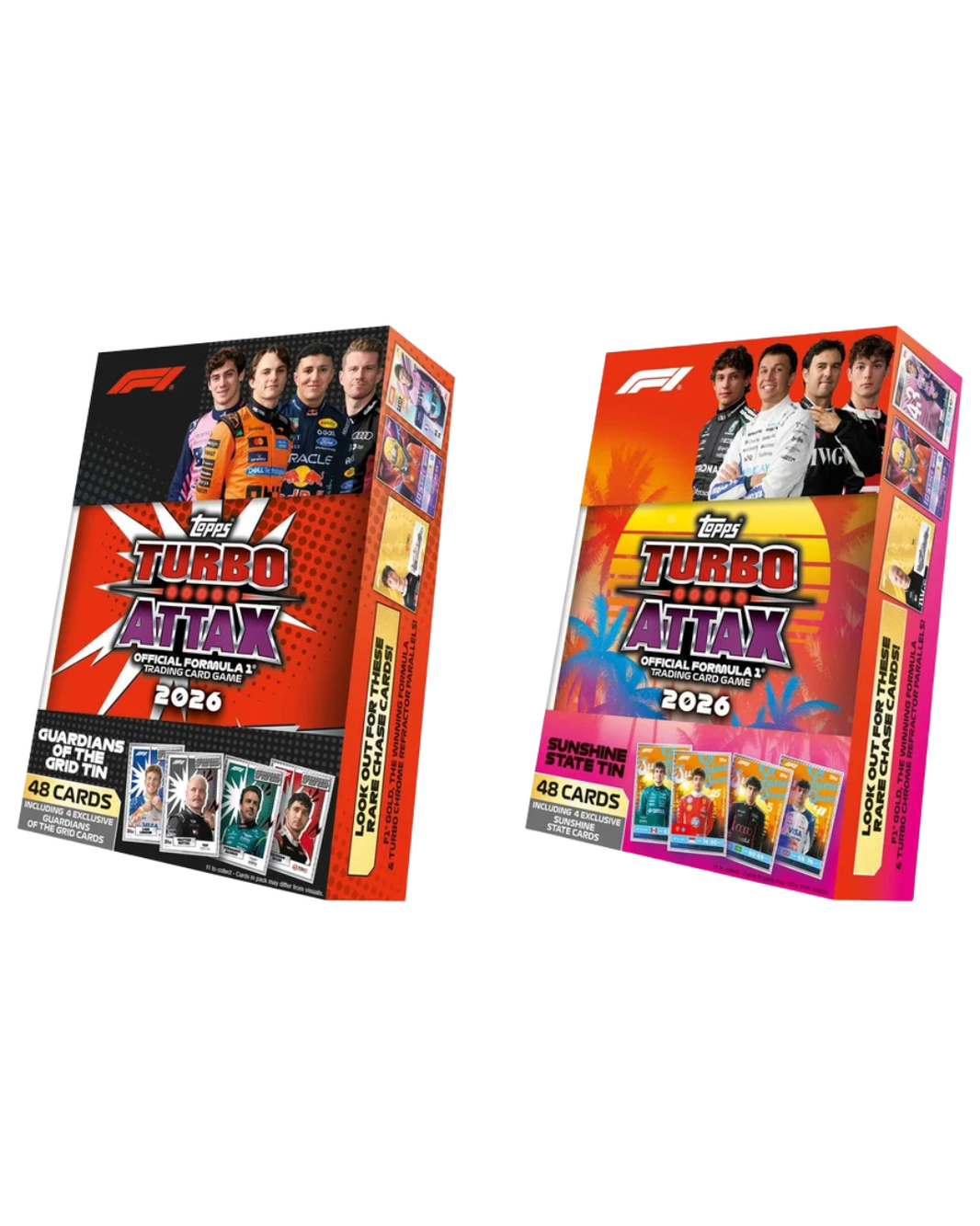 Topps - F1 Turbo Attax Mega Tin (Assortment)