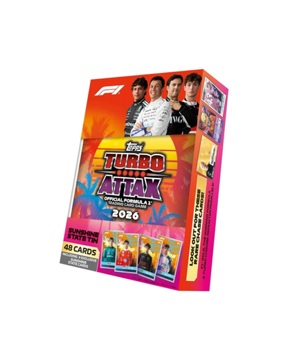 Topps - F1 Turbo Attax Mega Tin (Assortment)