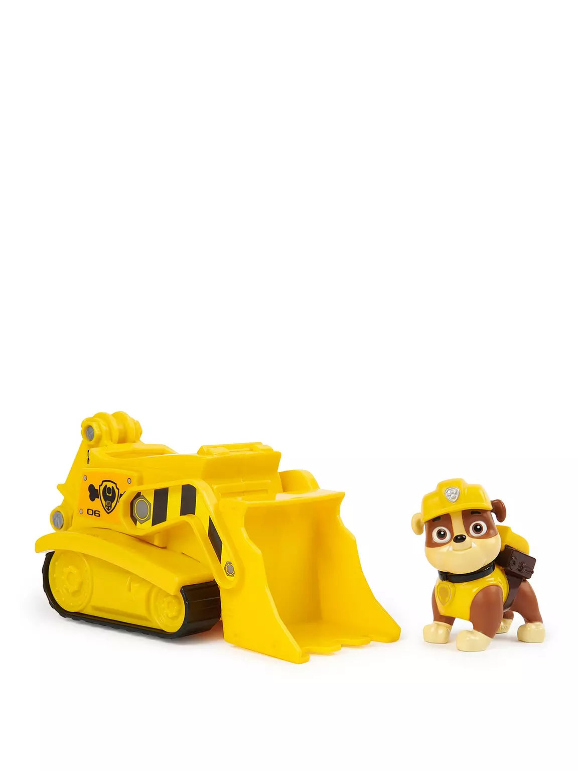 Rubble & Crew construction vehicle with pup figure