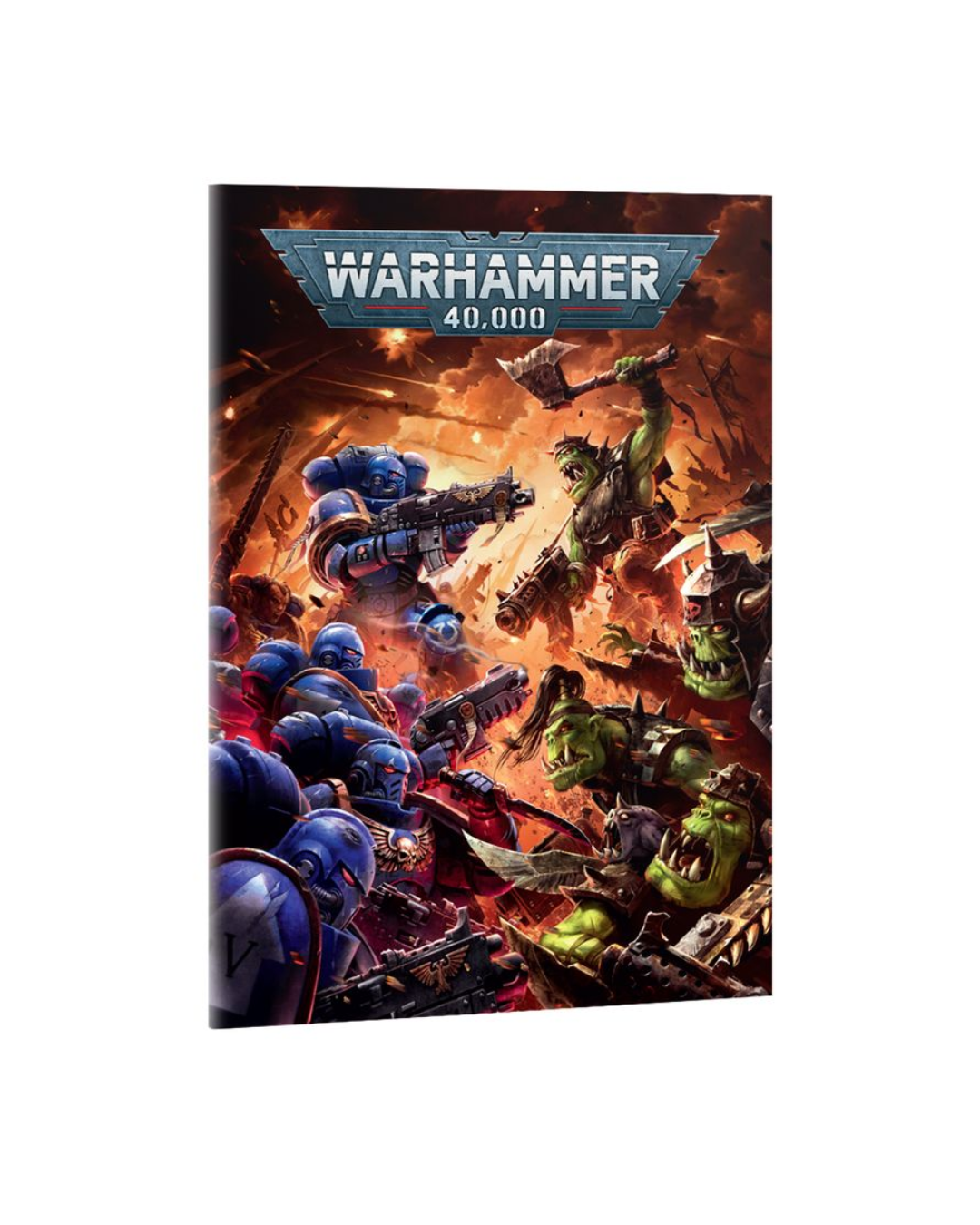 Warhammer 40,000 tabletop gaming box set shown at a slight angle against a plain white background.