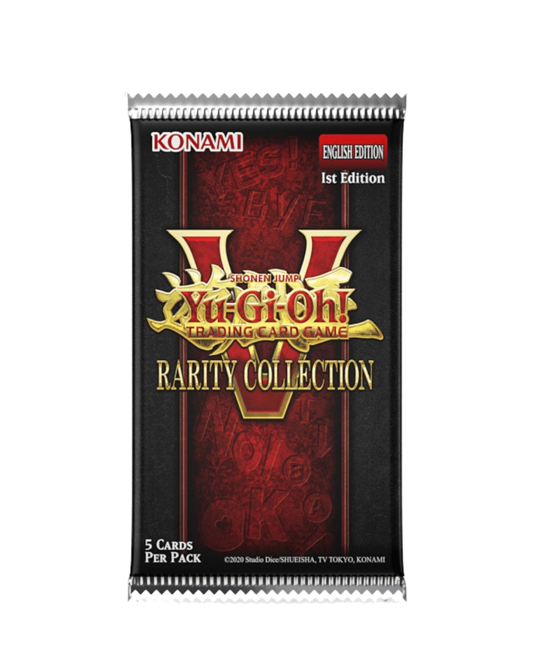 Yu-Gi-Oh! Rarity Collection: Trading Card Game- Booster Pack (1st Edition, 5 pack)