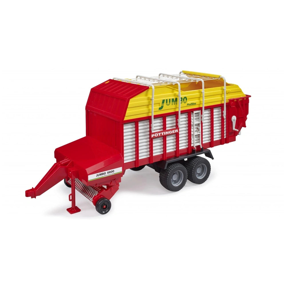 Bruder 1:16 Pšttinger Jumbo 6600 Profiline Forage Trailer