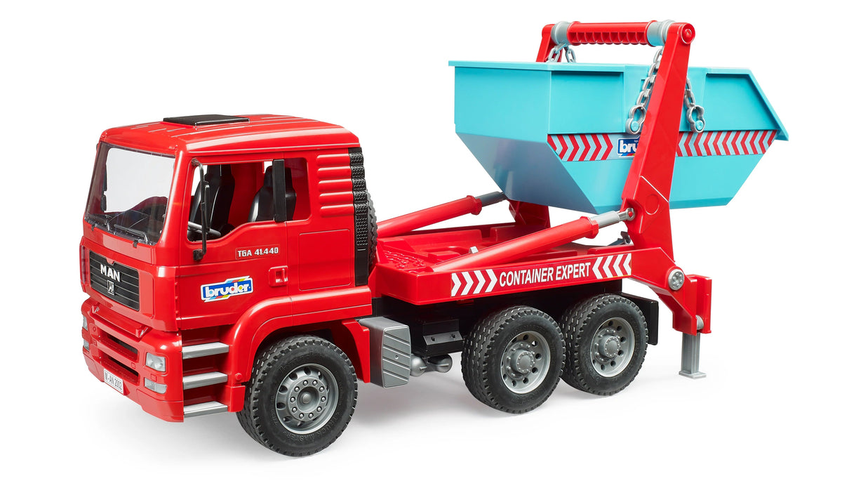 Bruder 1:16 MAN TGA Skip Container Truck