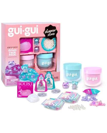 gui-gui toy set with packaging on a white background