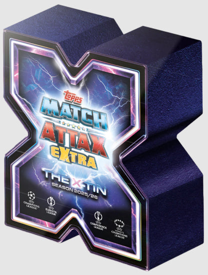 Topps Match Attax Extra - The X-Tin Season 2025/26