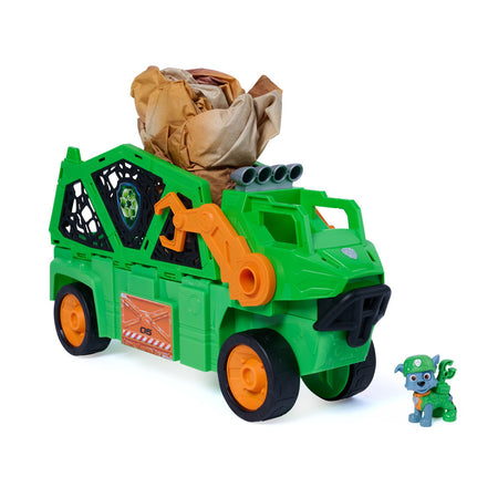 PAW Patrol Dino Movie Megasaurus vehicle with inflatable dinosaur