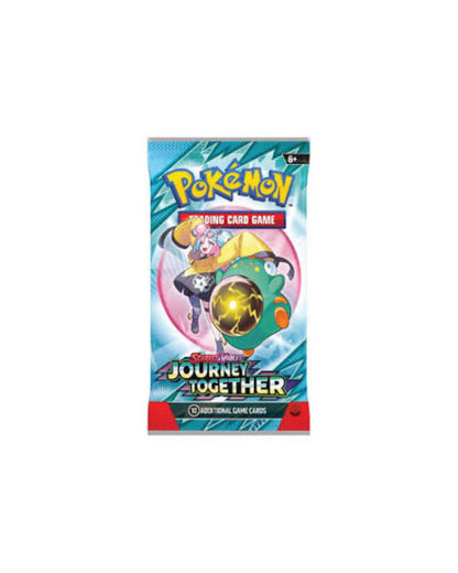 Pokémon trading card game pack on a white background