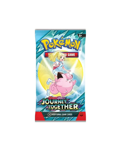 Pokémon trading card game pack with character illustration on a white background