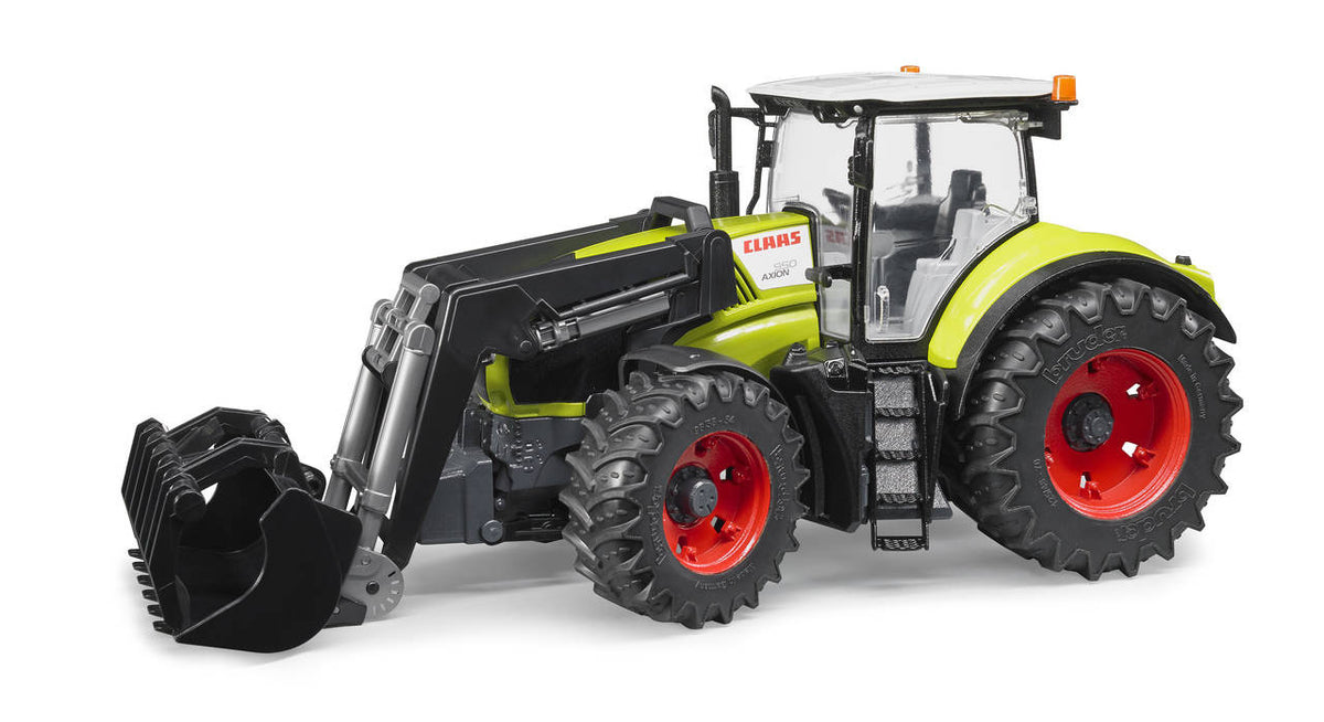 Bruder 1:16 Claas Axion 950 tractor with front loader
